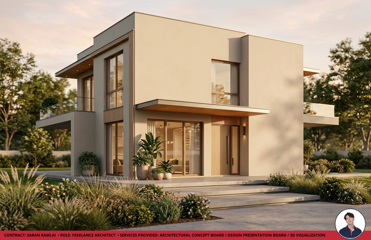 Modern Residence — Photo Realistic Exterior